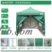 6.6' x 6.6' SilvoxCT Pop Up Canopy Red   